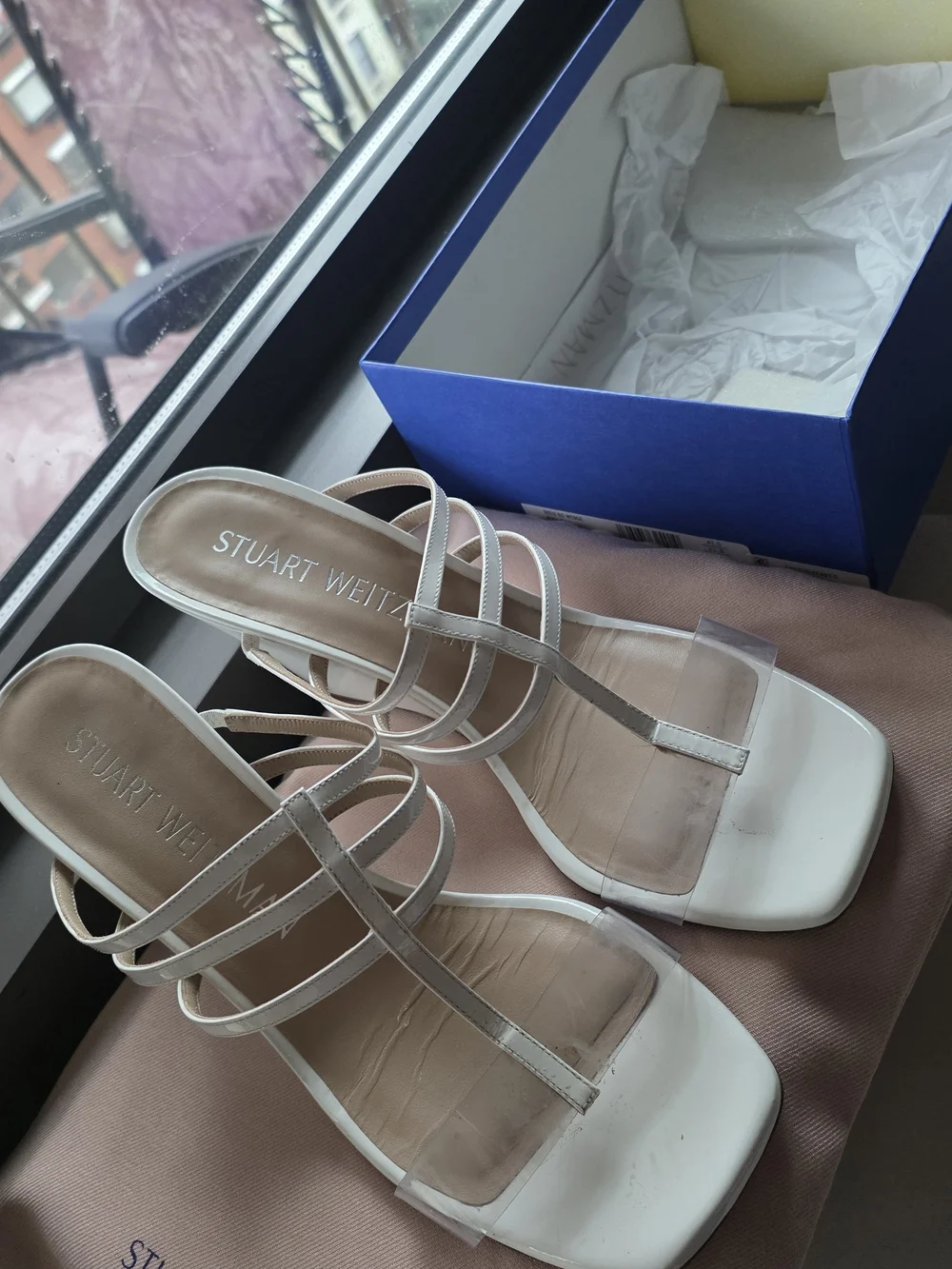 Stuart Weitzman Royal Blue Wedges - Picture 2 of 5
